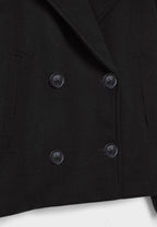R&B | Damen Kurzer Mantel Oversize Herbst Übergang