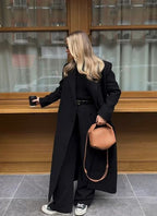 R&B | Damen Trenchcoat mit Knopfverschluss