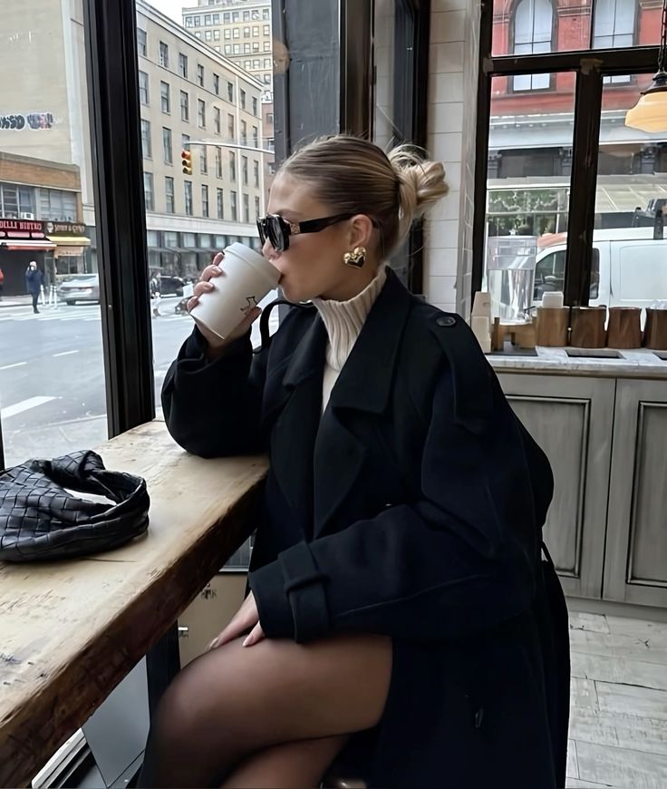 R&B | Damen Trenchcoat mit Knopfverschluss