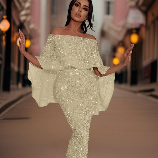 Everly | Off-Shoulder-Kleid mit Rüschen
