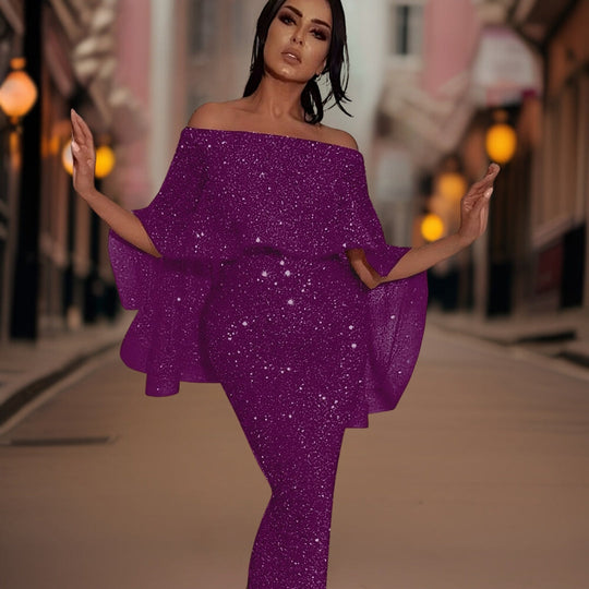 Everly | Off-Shoulder-Kleid mit Rüschen
