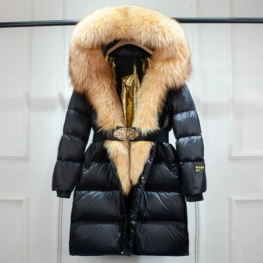 R&B | Puffer-Mantel mit Gürtel: Women's Warmth 2024